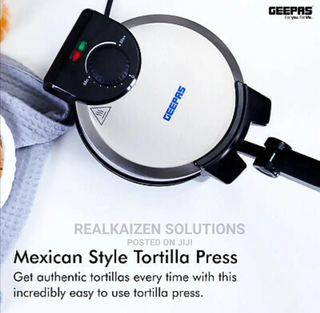 Geepas Electric Non Stick Chapati Maker 900W