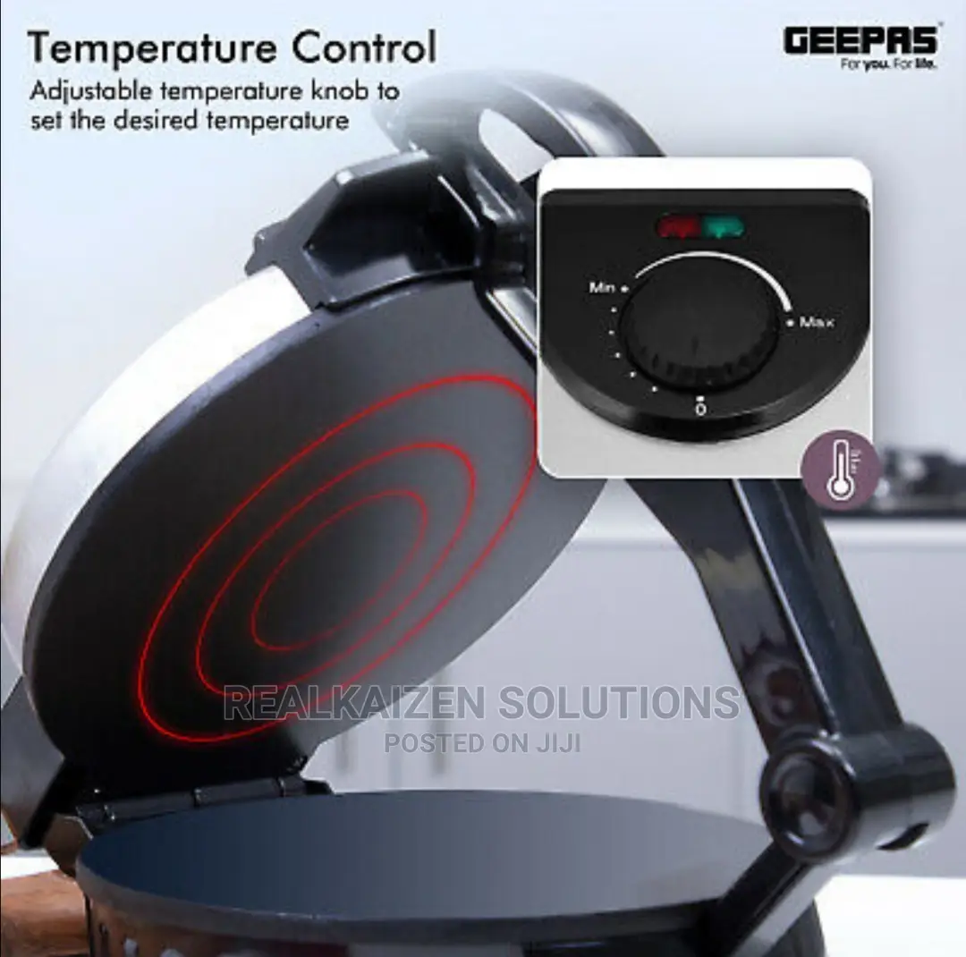 Geepas Electric Non Stick Chapati Maker 900W