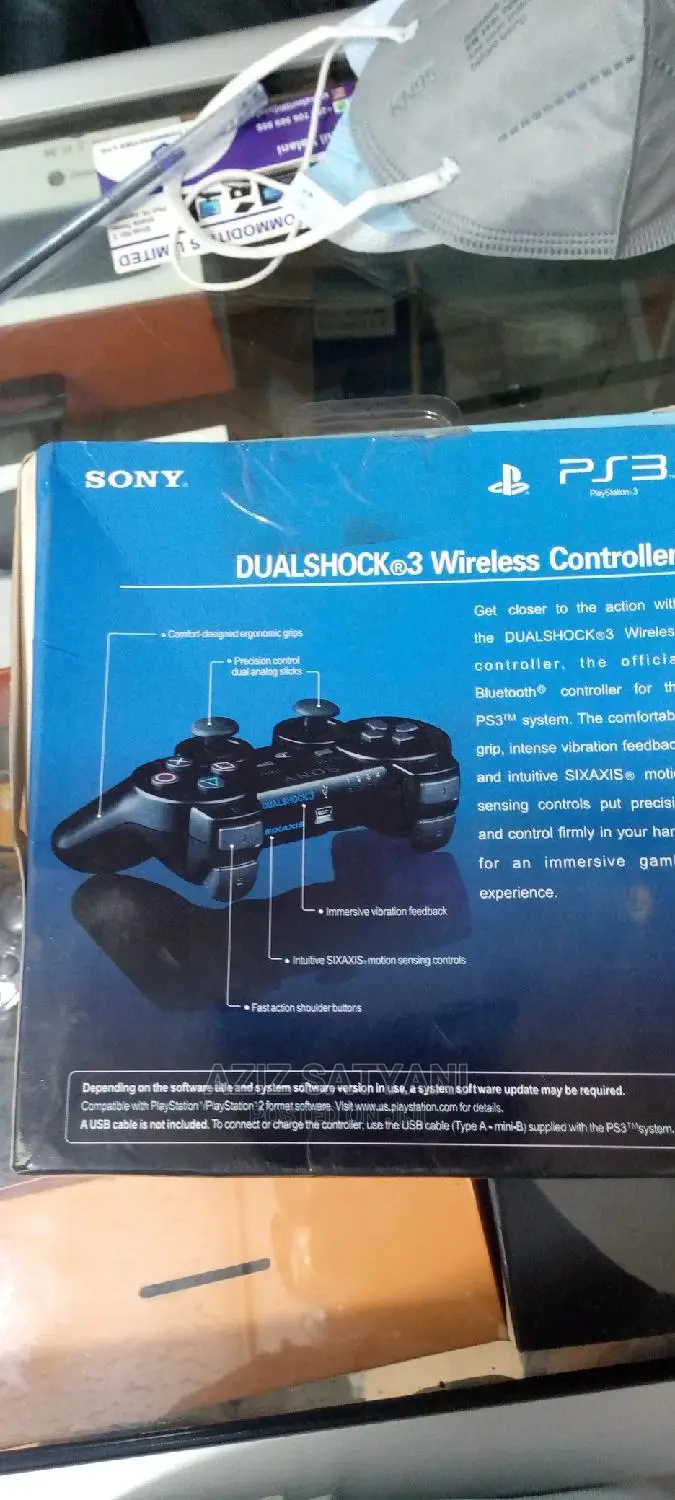 All Gamepad 3 And 4 Dualshock Wireless Controller (Black)