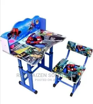 Cool Kids Spider-Man Cinderella Study Table Chair Desk Set
