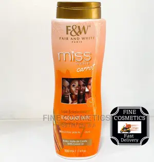 Fair And White Miss White Carrot Brightening Lotion 500ml