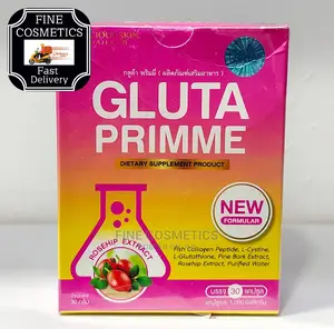 Gluta Primme 2000000mg Skin Whitening Capsules With Collagen