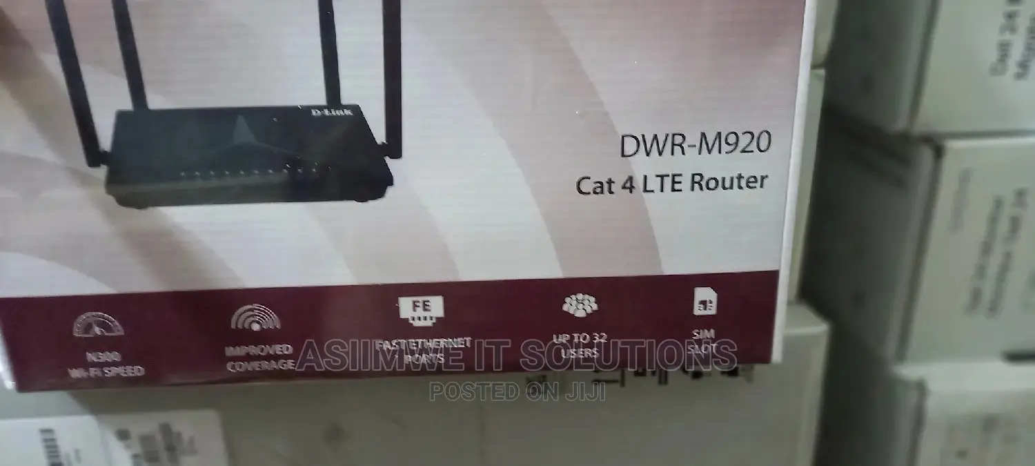 Dlink M920 4G Simcard Router