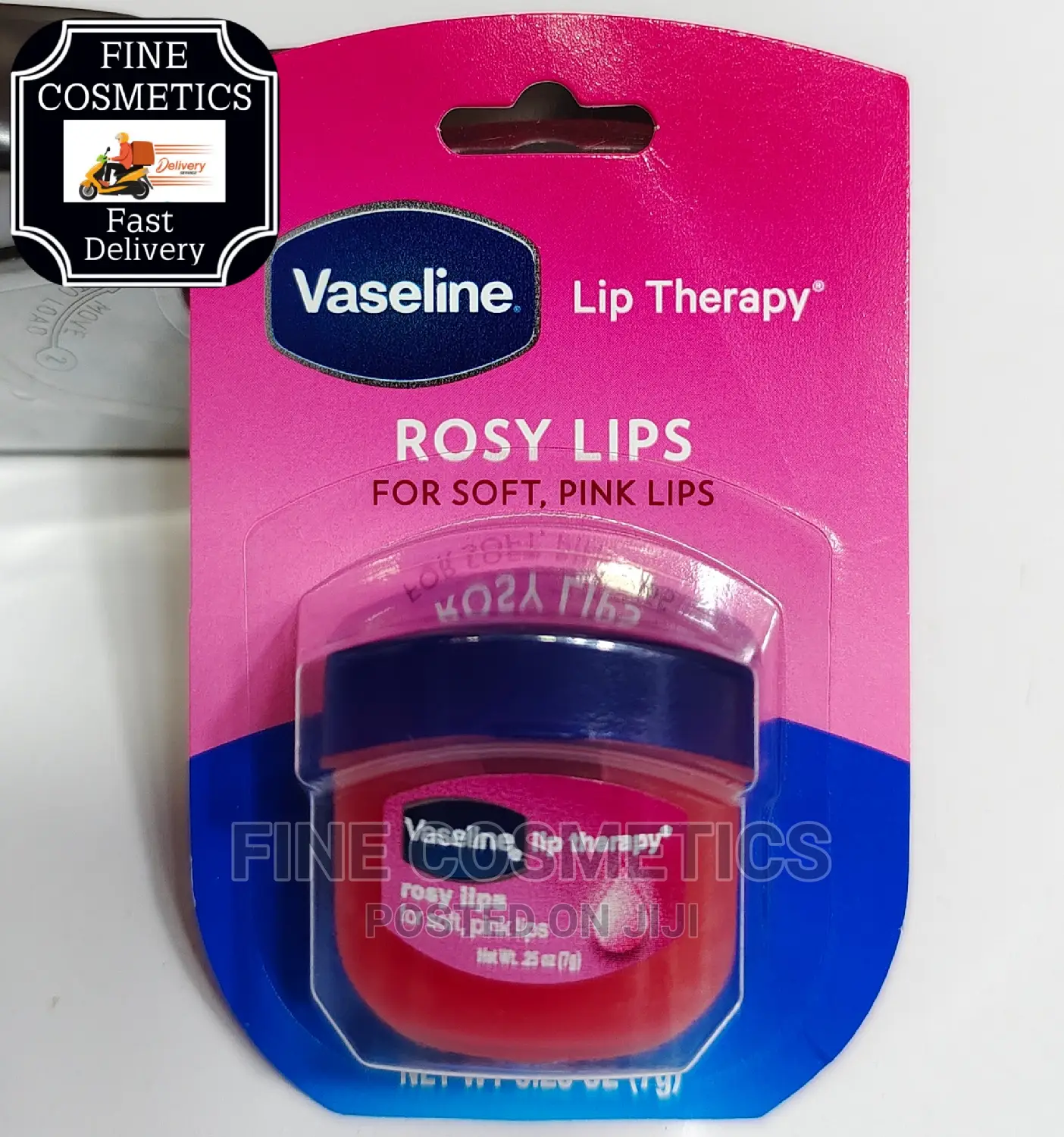 Original Vaseline Lip Therapy Lip Balm For Pink Rosy Lips