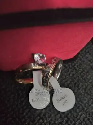 Quality and Unique Double Color Engagement and Wedding Rings