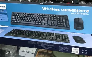 PHILIPS Wireless Keyboard and Mouse Combo C354