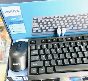 PHILIPS Wireless Keyboard and Mouse Combo C354