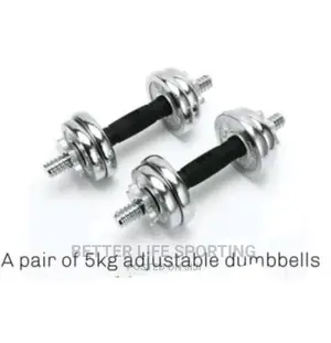 5 Kg Adjustable Dumbbells Pair