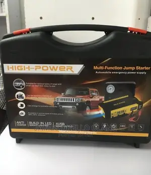 Tyre Pump and Jump Starter Plus Chargers