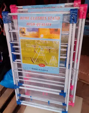 Metallic Clothes Drying Stand / Rack - White