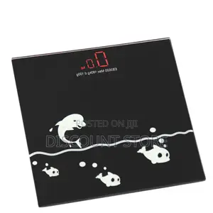Personal Glass Platform Weighing Equipment.