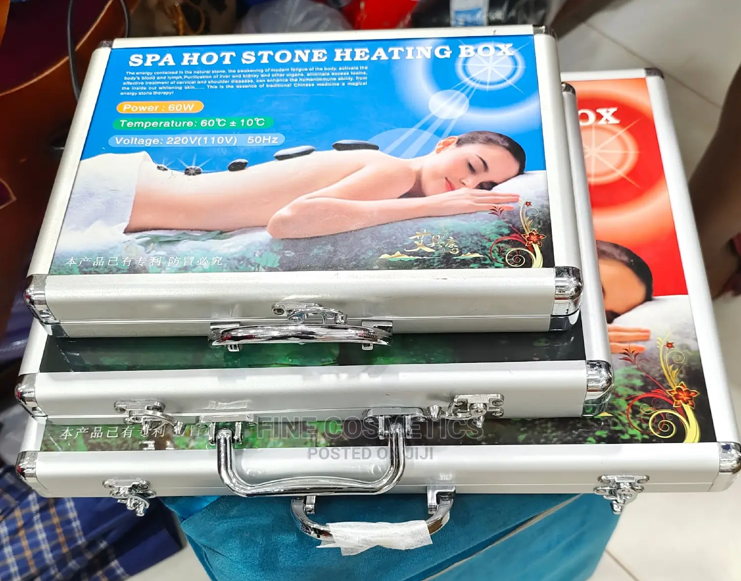 New SPA Massage Stone Heater Box, Stone Warmer Case ( EMPTY)