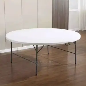 Round Foldable Plastic Table