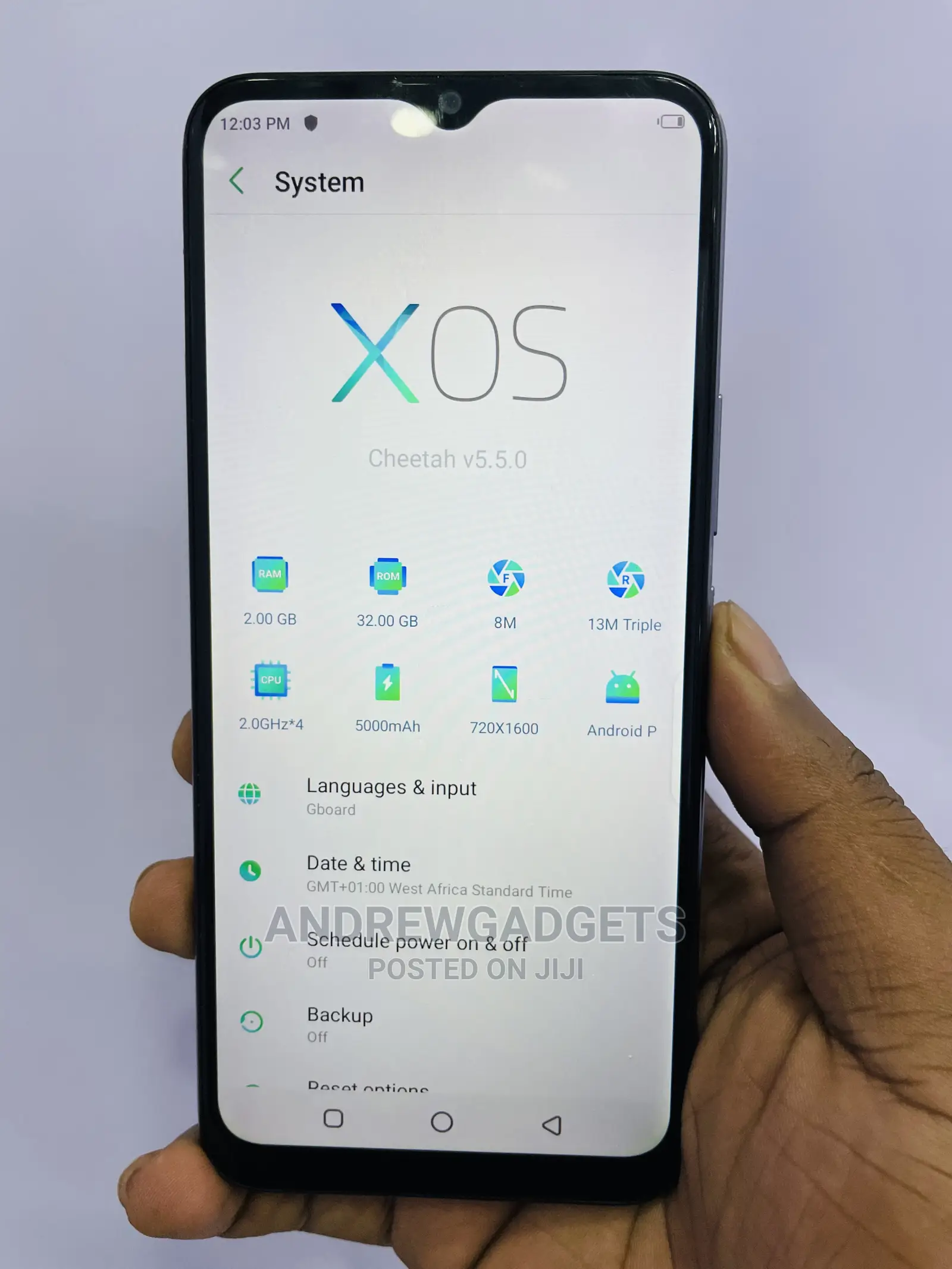 Infinix Hot 8 32 GB Gray