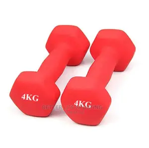 4 Kg Coloured Dumbbells