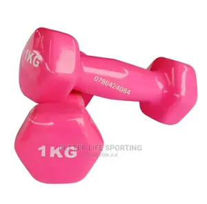 1 Kg Dumbbells Pair(Coloured)