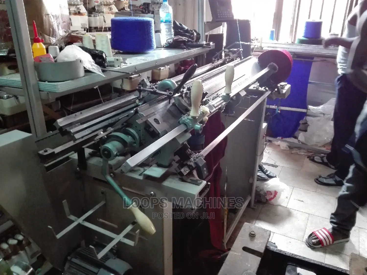 Industrial Semi Automatic Knitting Machine