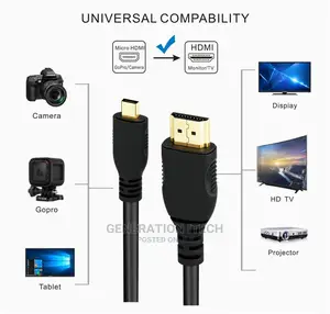 Micro Hdmi to Hdmi Cable