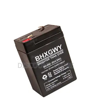 First Hand Power Batteries for Platform Scales.