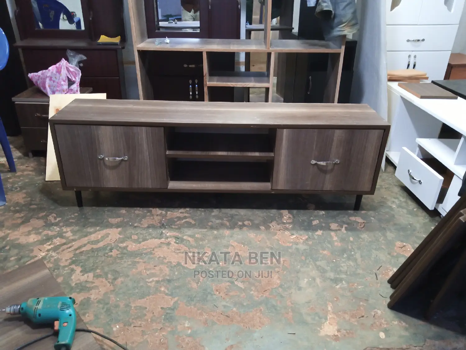 American Walnut Tv Stand