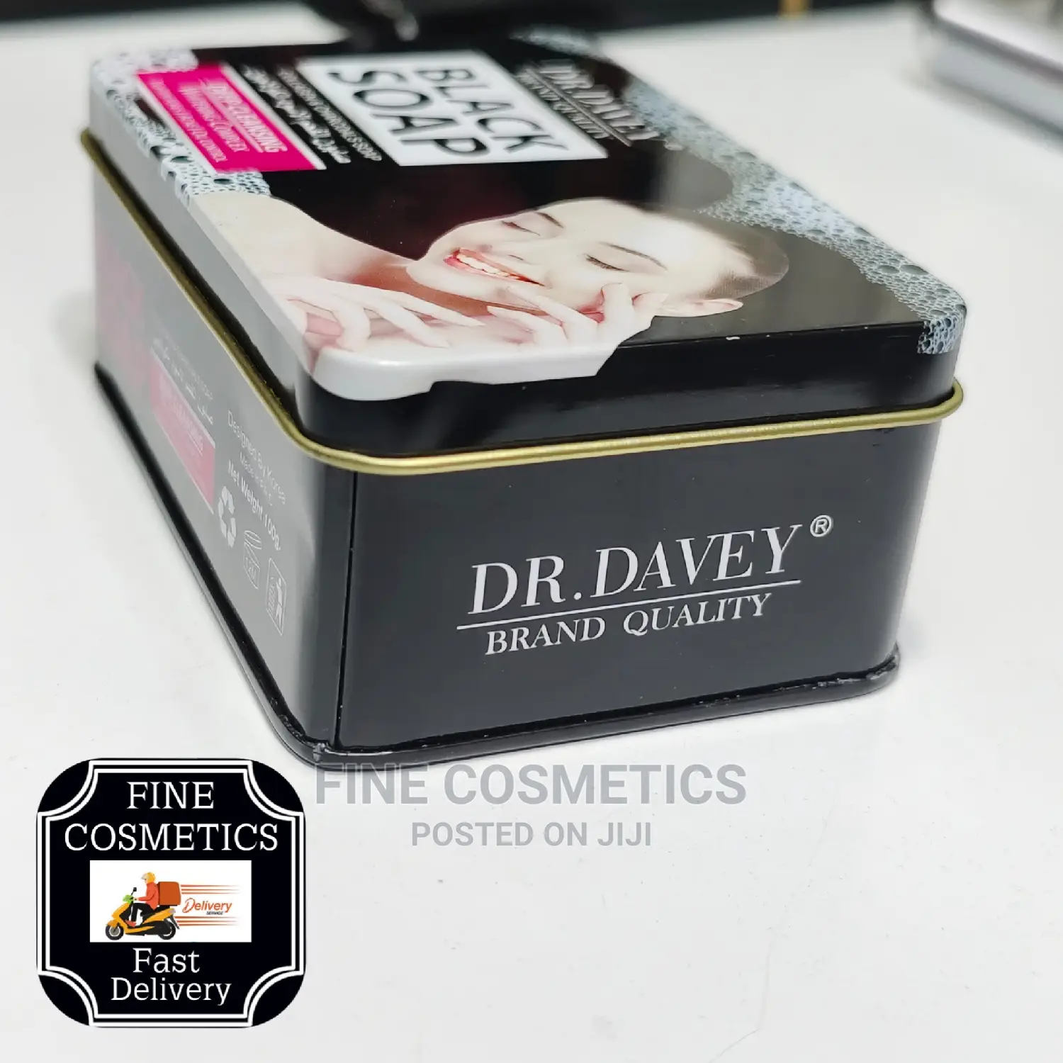 Dr Davey Deep Cleansing Whitening Black Soap