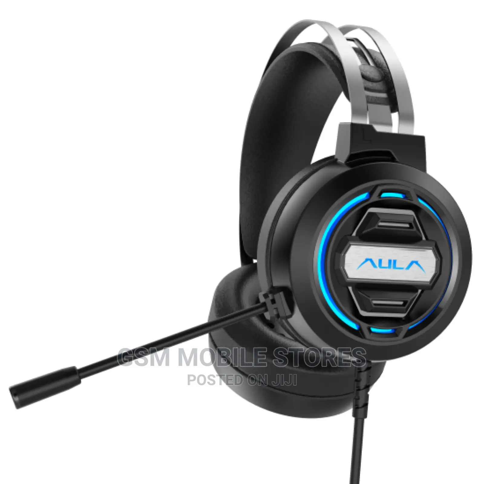 Gaming Headset High-Sensitivity Microphone Breathing Lights