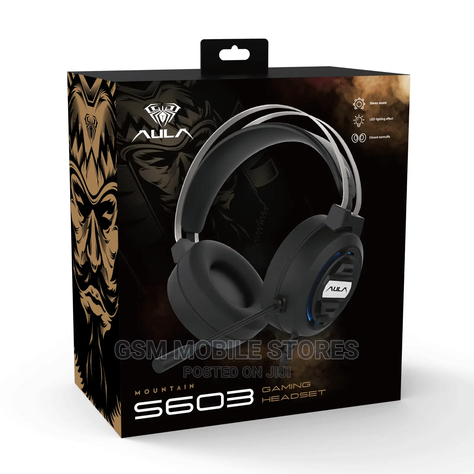 Gaming Headset High-Sensitivity Microphone Breathing Lights