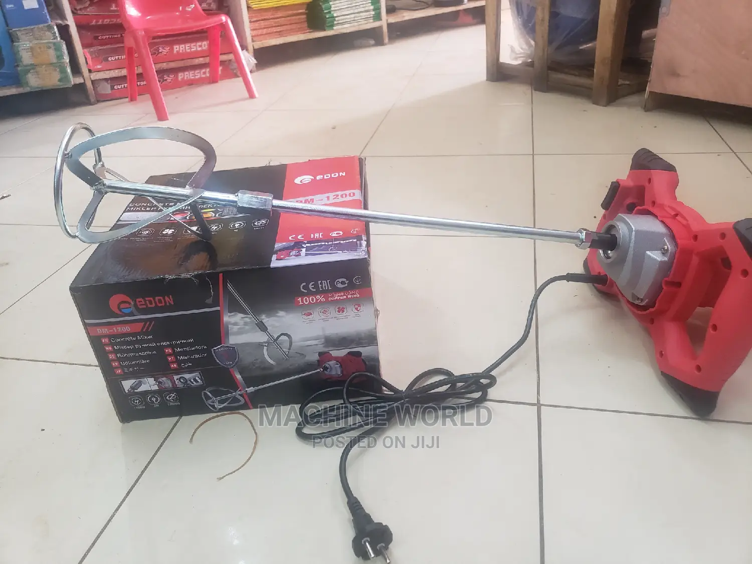 Edon Concrete/Paint Mixer