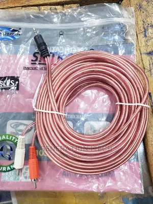 3.5mm Stereo Audio To RCA Male -audio Cable - 10meters