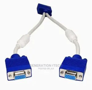 Vga Y Splitter Cable - Conect Two Displays To One Source
