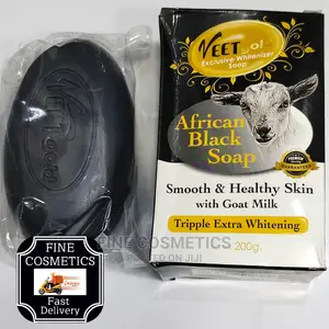 Veet Gold Triple Extra Whiten'g African Black Soap+Goat Milk