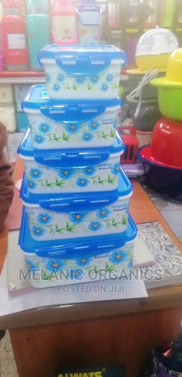 Storage Containers 5 Pieces