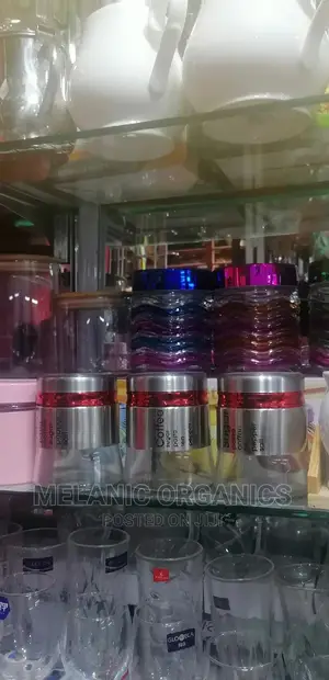 3 Storage Sugar, Tea and Coffee Set