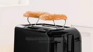 BOSCH 2 Slice Black Villa Collection Compact Toaster 980W