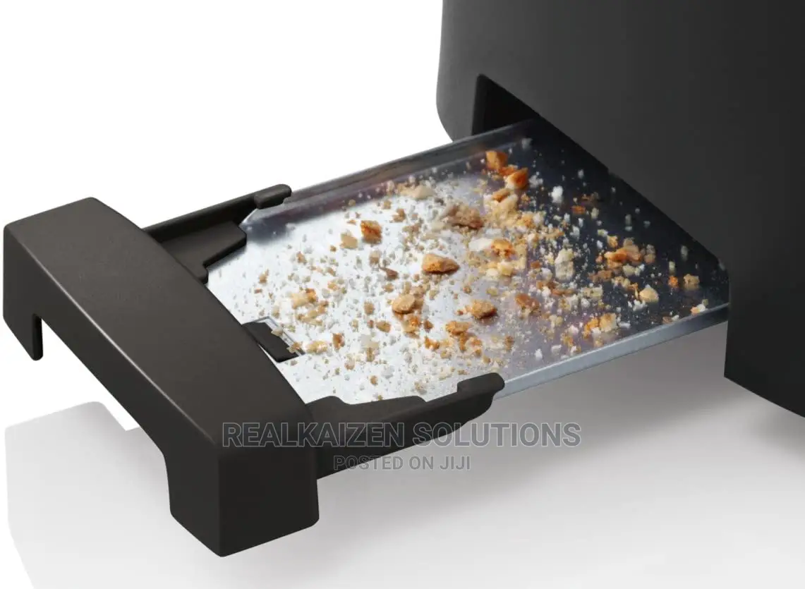 BOSCH 2 Slice Black Villa Collection Compact Toaster 980W