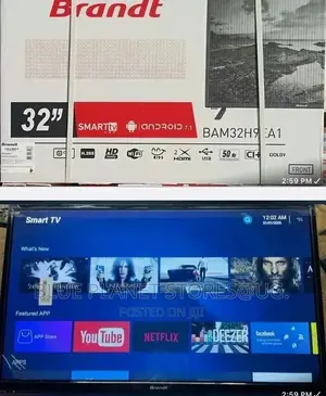 Brandt 32inch HD LED Smart Android Tv