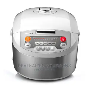 Philips 1.8L Stainless Steel Fuzzy Logic Auto Rice Cooker