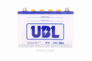 N70 - 70 Ah Ubl Car Battery