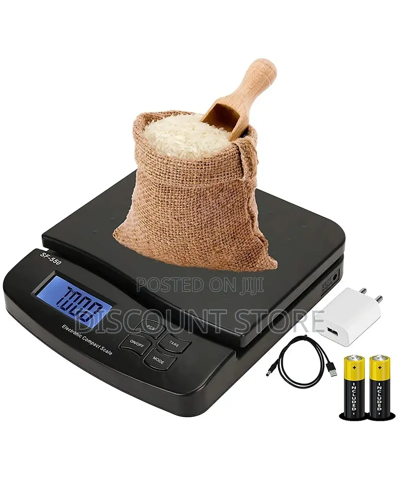 Electronic Compact Scales for Kitchen Weighing Applications.