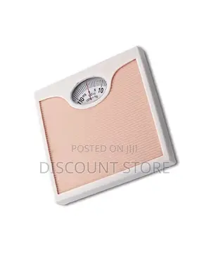 Pink Personal Mechanical Weigh Scales.