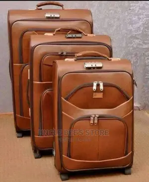 Genuine Leather Luggage Bags