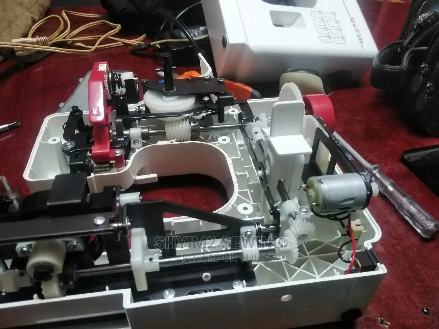 Sewing Machinery Repair Service.