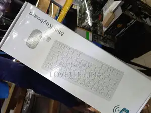 Wireless Mini Keyboard and Mouse