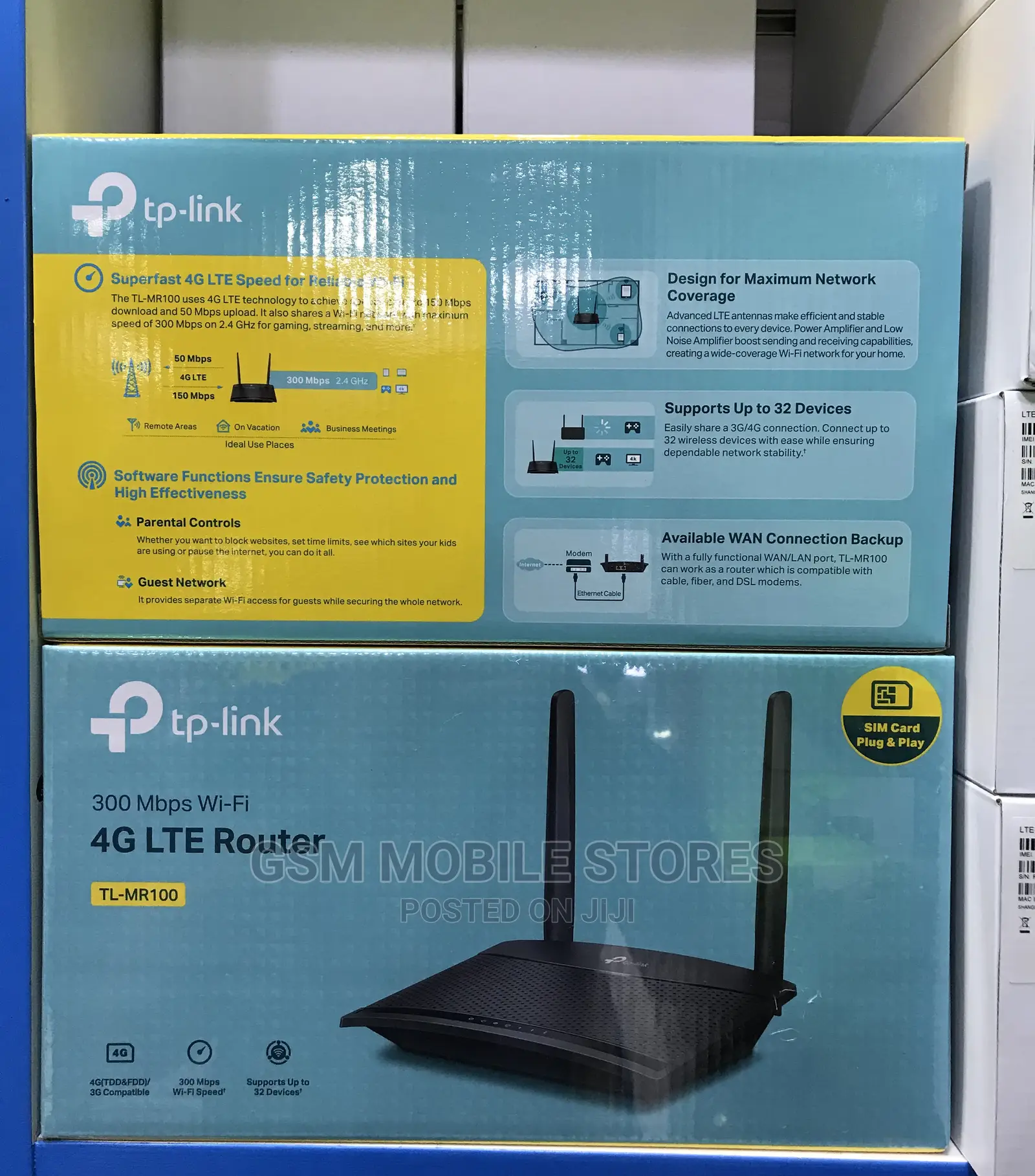 Tp-Link TL-MR100 4GLTE Router Supports All Networks