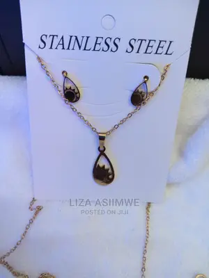 Sun Star Stainless Steel Necklaces for Ladies