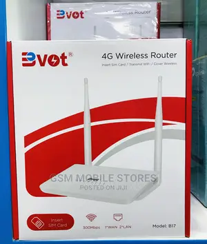 Bvot 4GLTE 300mbps Wireless Router Supports All Networks
