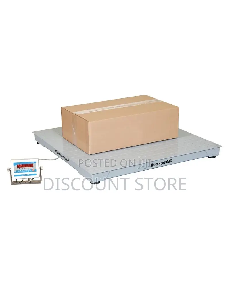 Heavy Load Brecknell Floor Weighing Systems.