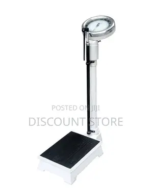 Analog Hospital Height And Weight Equipment.