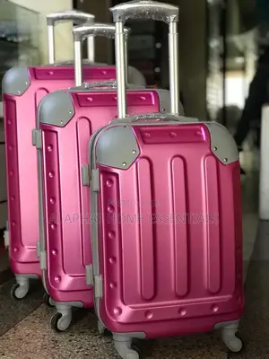 Set of Plastic Suit Cases
