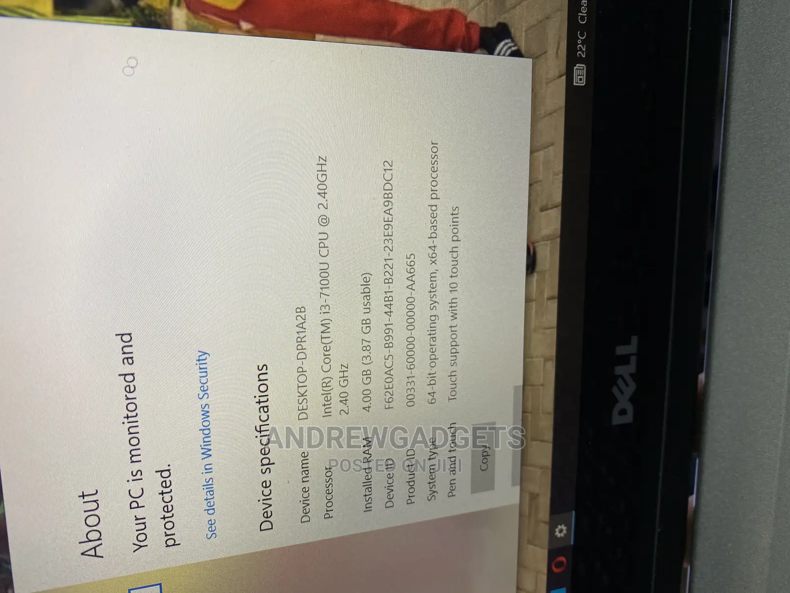 Laptop Dell Inspiron 13 5000 4GB Intel Core I3 HDD 1T